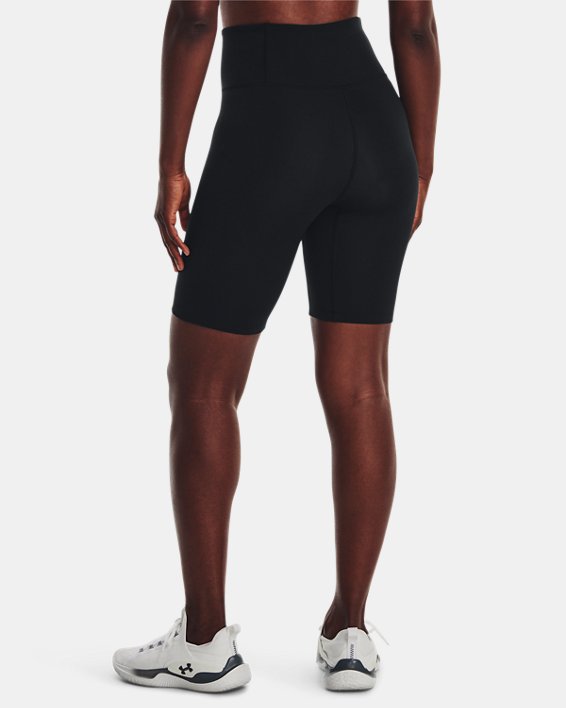 Women's UA Motion Bike Shorts, Black, pdpMainDesktop image number 1